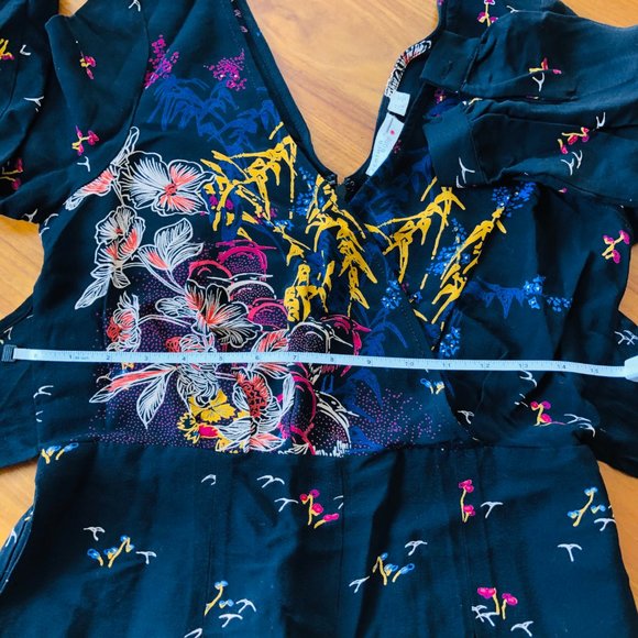 Anthropologie Featherbone Nara Floral Jumpsuit - Picture 14 of 16